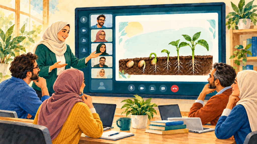 منصة FirOn تنظّم ورشة للمعلمين في التصميم البصري التعليمي باستخدام الذكاء الاصطناعي